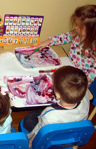 Finger Painting